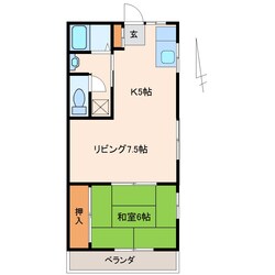 赤塚駅 車移動6分  40km 2階の物件間取画像